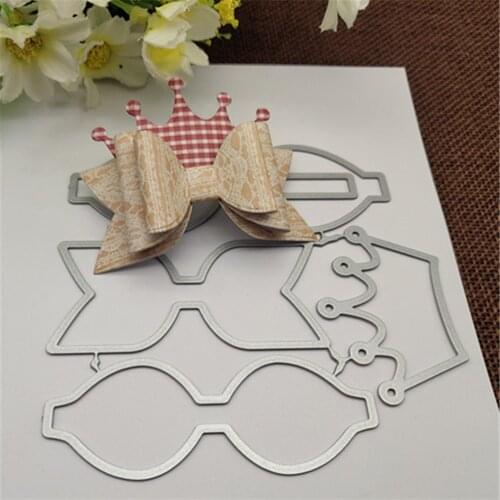 Crown Bowknot Metal Cutting Dies Stencils For DIY Scrapbooking Decorative Embossing Handcraft Die Cutting Template