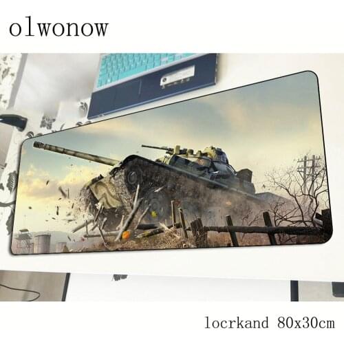 World of Tanks mousepad 80x30cm gifts gaming mouse pad gamer mat Christmas game computer desk padmouse keyboard large play mats