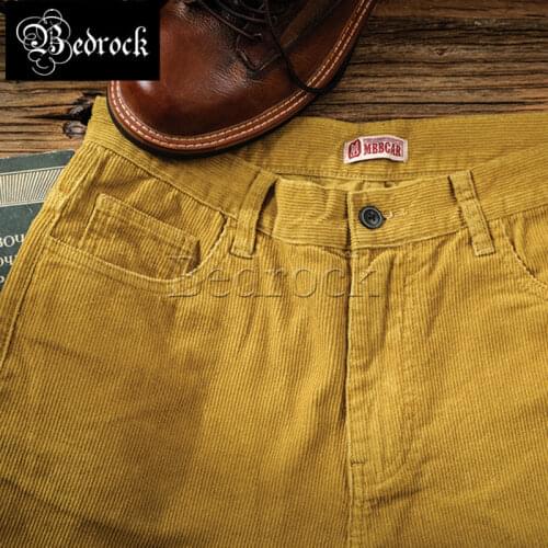 Mbbcar Men's Corduroy Trousers