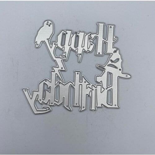 Metal cutting dies Happy birthday DIY Scrapbooking Embossing Paper Cards Making Crafts New 2020 Die