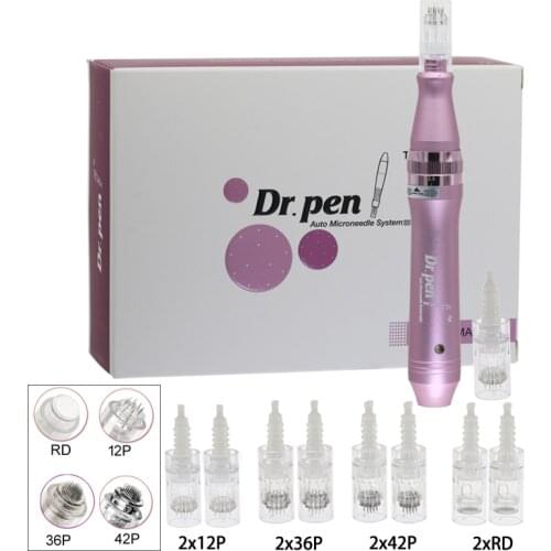 Dr.Pen Ultima M7 Microneedling Pen With 10Pcs Cartridges Electric Micro Needle Micro Rolling Derma Acne Remover Beauty Machine