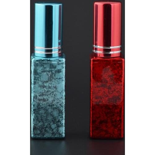 MUB - 7ml UV Bottle Empty Glass Spray Bottle For Unisex Portable Refillable Travel Perfume Bottle Atomizer