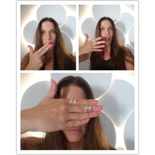 Oly2u 2018 New Fashion Boho Double Lines V Chevron Ring For Womens Gift Simple Geometric Bague Femme Jewelry women jewelry ring