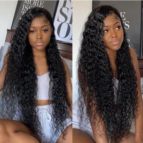 Wavy Frontal Wig Lace Front Synthetic Hair Wigs For Women Wet And Wavy Heat Resistant Fiber Hair Wig 26Inch Daily Party Wigs