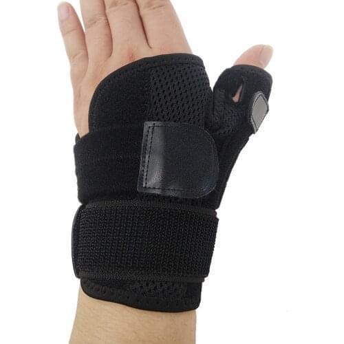 Adjustable Wristband Thumb Joint Supports Arthritis Sprain Carpal Tunnel Splint Guard Weight Lifting Wristband Protector