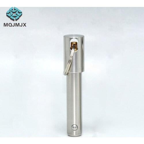 MQJMJX Ball Lock Pin Solid Quick Release Pin Pull Ring Safety Pin Spring Quick Pull Pin Diameter 6mm