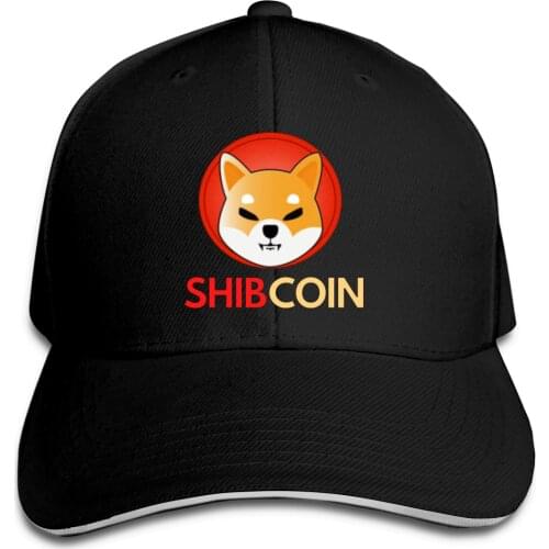 Shib Coin Shiba Inu Crypto Golf hip hop casquette Crypto Funny Graphic Mens Womens cap