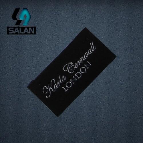 Custom made woven labels OEM clothing woven custom labels woven clothing labels SPO009