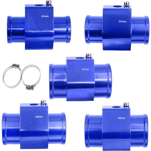 Universal Motorcycle Water Temperature Joint Pipe Hose Sensor Gauge Adapter Temperature Sensor Adapter with18/22/30/32/36/38/40