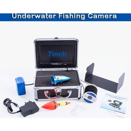 15m 30m 50m Video Fish Finder 7 Inch LCD Monitor For Winter Underwater Ice Fishing Camera