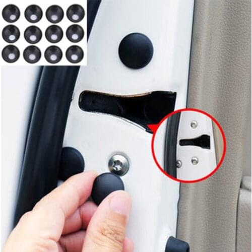 Car Door Lock Screw Protection Stickers For Volkswagen VW golf 6 7 Eos Multivan Passat B5 B6 B7 B8 Phaeton Sharan Accessories
