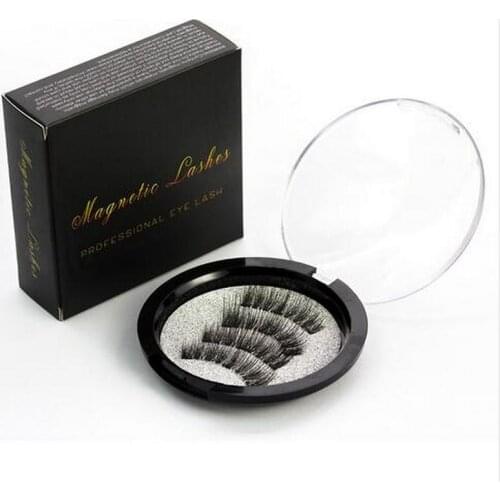 0.2mm eyelashes 6D magnets 4/1 pairs of false eyelashes 2 magnets -KS01-S