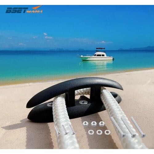 130mm Nylon Sailboats Flip Up Folding Pull Up Cleat Dock Deck Boat marine Kayak hardware Line Rope mooring Cleat accessories