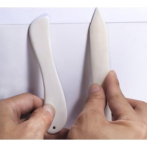 2pcs/set Paper Creaser and Bone Folder to Create Clean And Crisp Folds / Score Paper / Cardstock Crafts Cards Making Tools