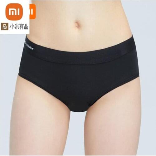 3 pieces of youpin mijia womens underwear cotton modal sexy simple briefs seamless mid-waist girly underwear