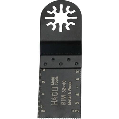 30Pcs/set 32mm Universal HCS&HSS Oscillating Multi Tool Saw Blades for Metal Wood Cutting Woodworking Cutter for Power Tools