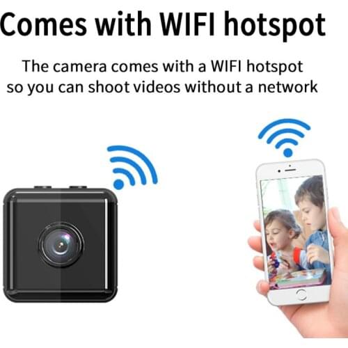 4K HD Mini Camera 1080P Motion Detection Rechargeable Battery IP Camera Sureveillance Wifi Camera DV Recorder With Audio