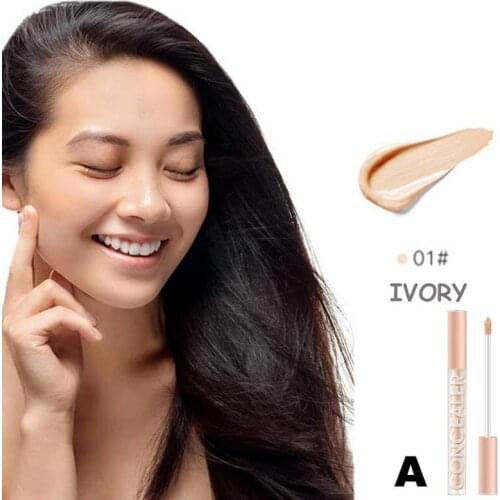 5 Colors Double Head Brighten Skin Concealer Foundation Bronzers Highlighter Invisible Winkles Flaws Skin Face Contour Makeup