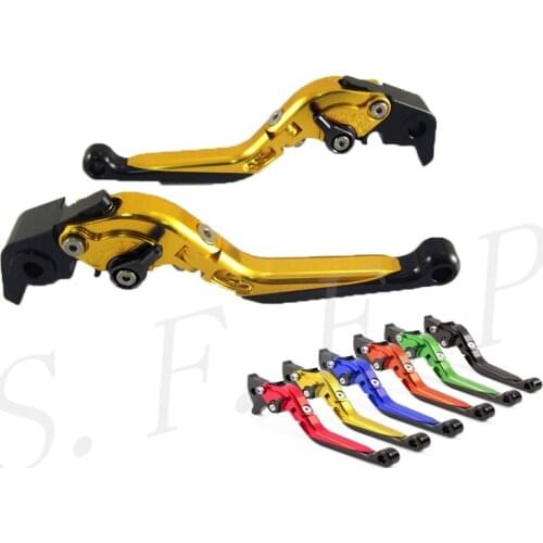CNC Aluminum Folding Extendable Adjustable Brake Clutch Levers For Yamaha FZ6R 2009-2010-2011-2012-2013-2014-2015-2016-2017