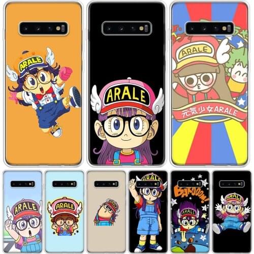 Dr Slump Arale Anime Cover Phone Case For Samsung Galaxy S10 S20 Ultra Note 10 9 8 S9 S8 J4 J6 J8 + Lite Plus Pro S7 Coque