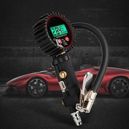 Air Tire Pressure Inflator Gauge Digital Tyre Pressure Gauge Meter Vehicle Tester Monitoring System Tire Pressure Gun