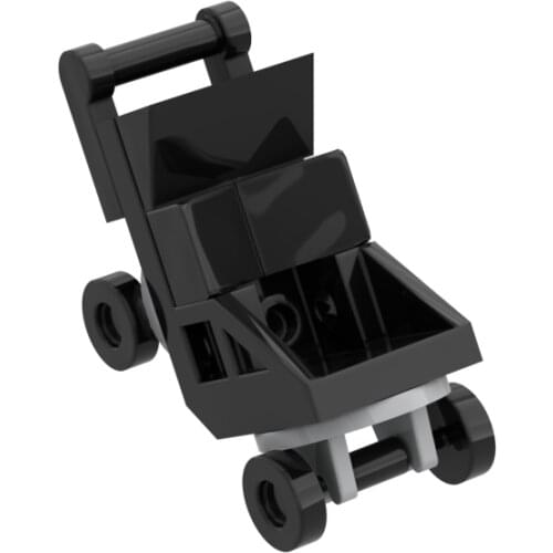 Trolley Babies Building Blocks Toys MOC Bricks DIY Infant Carriage Children Gifts