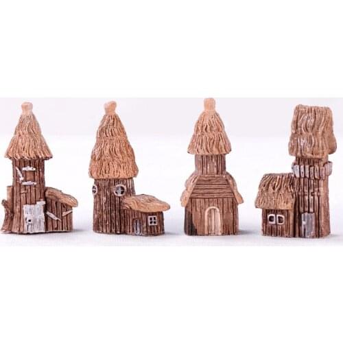 Resin Animal Figures for Ornaments Home Decorations Fairy Miniature Garden Accessories Miniatures Mushroom Decor Horse Figurines