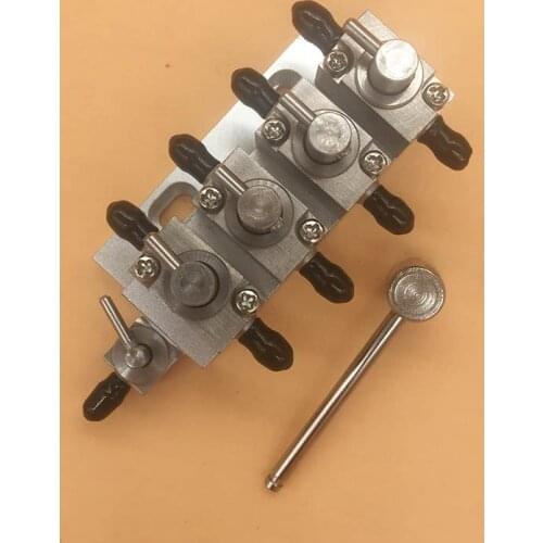 Inkjet printer printhead 3 way cleaning valve units assembly 4 unit manual metal hand clean valve for Flora Wit color Infiniti