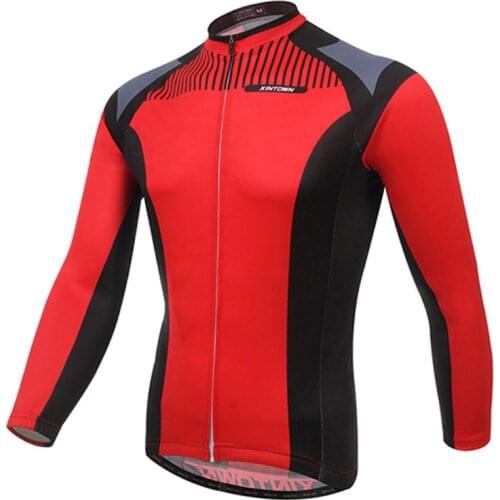 Team Mens Cycling Jersey Tops Autumn Long Sleeve Cycling Clothing Ropa Maillot Ciclismo Sports Racing Bicycle Cycling Clothing
