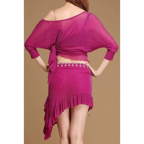 Belly dance costumes 2019 new belly dance skirt suits uniforms bat sleeve dance clothes T734