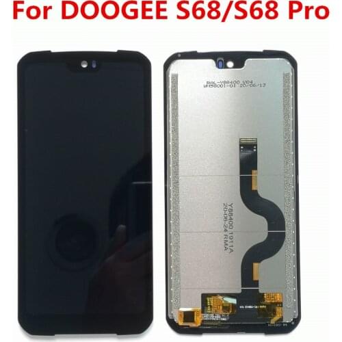 Original For DOOGEE S68 Pro LCD Display + Touch Screen Digitizer Assembly 5.9inch Replacement Glass + Repair Tools