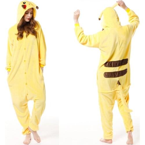 Long Sleeve Cartoon Pajamas Set Kids Winter Onesies Cosplay Children Pyjamas Boys Girls Flannel Pijamas Set Animal Homewear