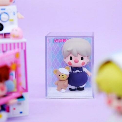 POP MART Sweet Bean Akihabara Series Blind Box Collection Doll Collectible Cute Action Kawaii Animal Toy Figures Home Decore