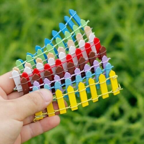 Sale~10Pcs wood fence/bar//fairy garden gnome/moss terrarium home decor/crafts/bonsai/bottle garden/miniatures c072/73