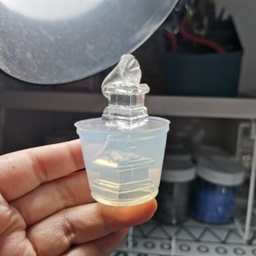 Transparent Silicone Mould Dried Flower Resin Decorative Craft DIY Retro gramophone Mold epoxy resin molds for jewelry