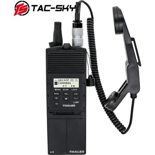 TAC-SKY AN / PRC 152 152A harris virtual box walkie-talkie virtual model and PTT H250 PTT 6-pin handheld speaker microphone