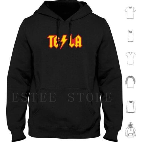 Tesla Hoodies Long Sleeve Tesla Nikola Tesla Science Tesla Science Science Art Scientist Scienceshirt Tesla Art