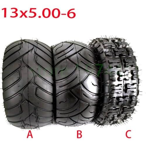 High quality 13x5.00-6 tire 13 inch tubeless tyre Inner tube for ATV wheel parts of electric scooter go kart