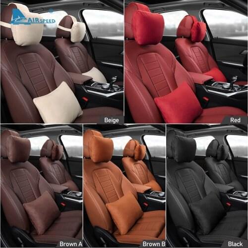 1PCS for Mercedes Benz E Class W213 W205 W212 W204 Accessories Maybach Design Car Headrest Neck Supports Seat Car Lumbar Pillows