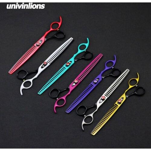 8" Professional Pet Grooming Scissors Thinning Scissors Shears Chunkers Dog Grooming Shears Pet Scissors Dog Hair scissors Cat