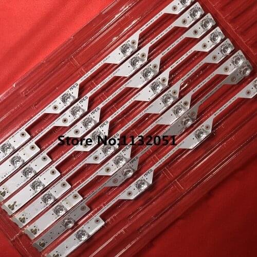 8pcs 4lamps For TCL L48P1S-CF L48P1-CUD B48A858U LED Backlight strip 4C-LB4804-ZM1 4C-LB4804-ZM01J GIC48LB14-3030F2.1e