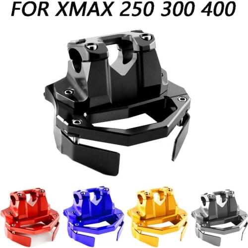 For YAMAHA XMAX 300 Accessories Motorcycle Handlebar 28mm Fixed Block&Cover Kit For YAMAHA X MAX XMAX 125/250/300/400 2017 2018