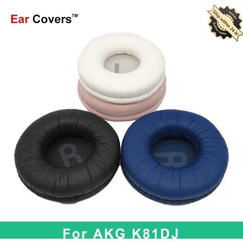 Earpads For AKG K81DJ Headphone Earpads Replacement Headset Ear Pad PU Leather