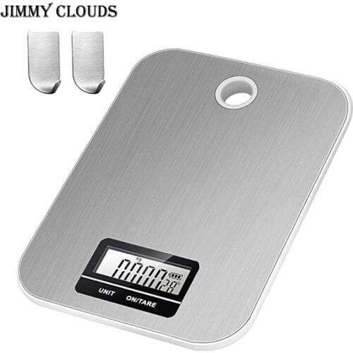 New Digital Food Scale Digital Multifunction Kitchen Scale Stainless Steel Platform Weight Scale Ounce Pound Gram Cooking Scales