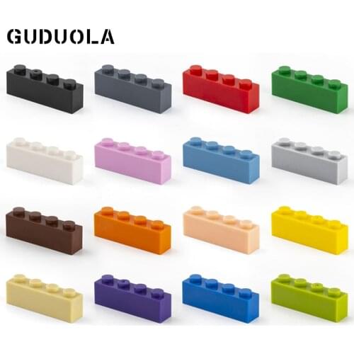 Brick 1X4 High Particles Small Building Blocks DIY Toys Compatible All Brands 3010 MOC Toys Gift 60 pcs/lot