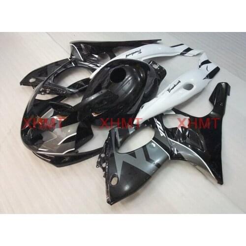 For YZF600R 1997 - 2007 Bodywork YZF600R 02 03 Full Body Kits for YAMAHA YZF600R 96 97 Silvery Black White Fairings
