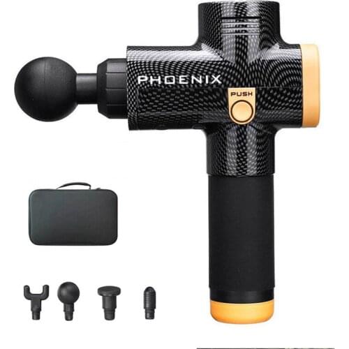 Phoenix A2 Electric Muscle Massage Gun Deep Tissue Muscle Massager Therapy Body Fascial Massage Relax Exercise Pain Relief