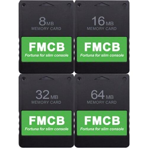 FMCB Free McBoot Card for PS2 - Plug and Play PS2 Memory Card - Memory Card PS2 Runs Games in USB Disk or Hard Disk