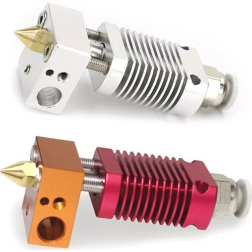 Assembled Extruder Hot End Kit for Creality CR-10/CR10S/Ender 3/Ender 5 0.4mm Nozzle Heating Block 3D Printer Accessories