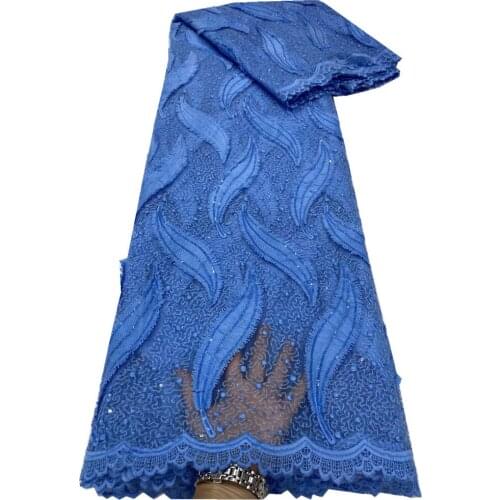 SJ Lace French Tulle Lae Fabric 2021 Milk Silk Lace Embroidery High Quality Nigeria Wedding Dress African Lace Fabric dp5-24